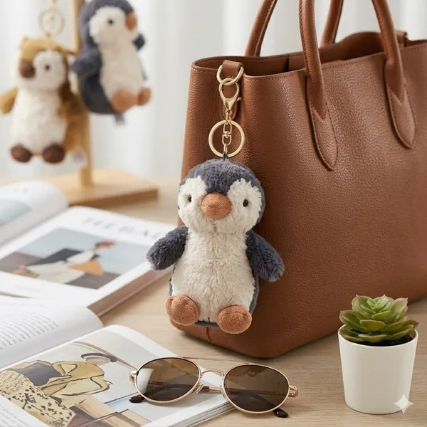 KAWAIITO Penguin Costume Plushie Bag Charm - Image 1
