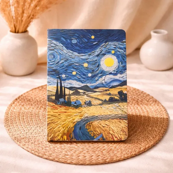 Van_Gogh_Starry_Night_3D_Embossed_Hardcover_Notebook_Ruled_Journal