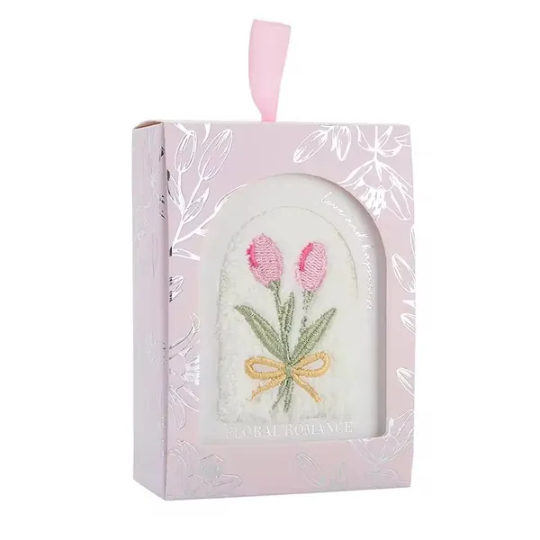 Floral_Embroidered_Hand_Towel_–_Gift_Box_-_Mix_Colour_-_Pack_of_2