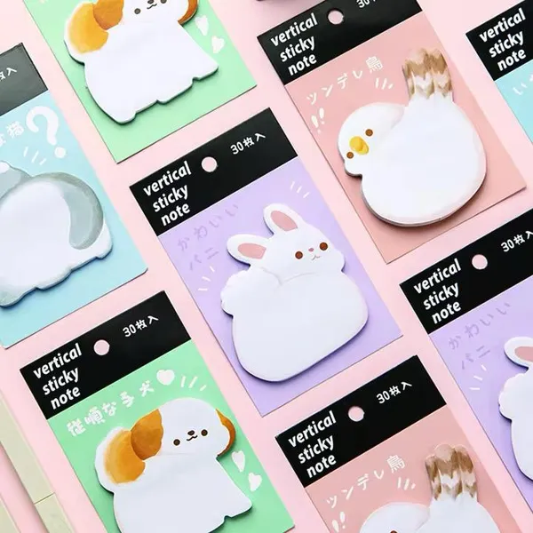 The_Snuggle_Sticky_Notes_-_Animal_Edition_Pack_Of_4