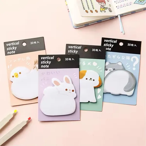 The_Snuggle_Sticky_Notes_-_Animal_Edition_Pack_Of_4