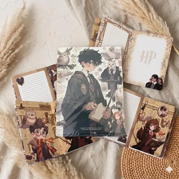Harry_Potter_Anime_Art_Notebook_Newspaper_Print_Full_Print_Pu_Cover_Journal