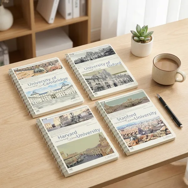 University_Aesthetic_Spiral_Notebook_Pack_Of_2_Mix_Design