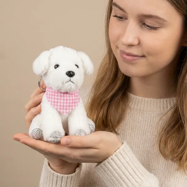 Rhinestone_Plushie_Bag_Charm_Kawaii_Puppy_Keychain