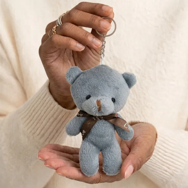 Mini_Teddy_Bear_Plushie_Keychain_Soft_Bow_Bear_Bag_Charm_Pack_Of_2_Mix_Colour