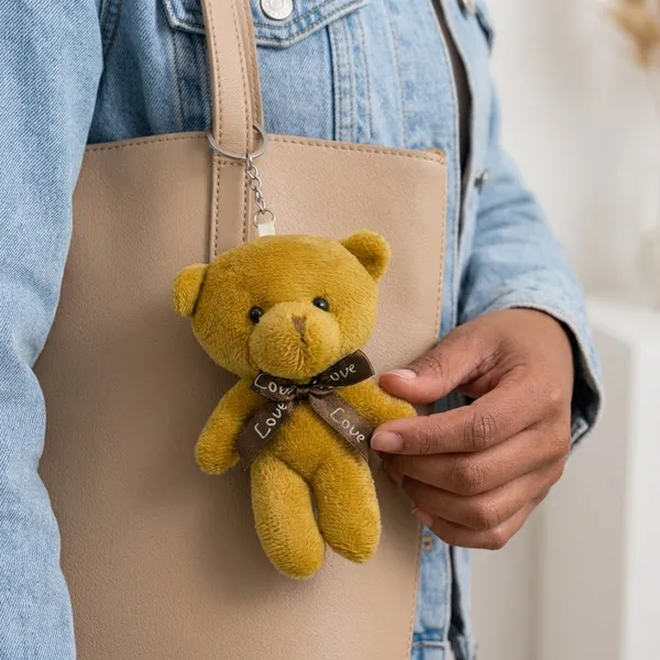Mini_Teddy_Bear_Plushie_Keychain_Soft_Bow_Bear_Bag_Charm_Pack_Of_2_Mix_Colour