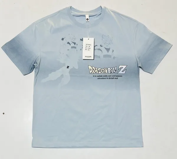 Dragon_Ball_Z_Anime_Print_Light_Blue_Oversized_T-Shirt