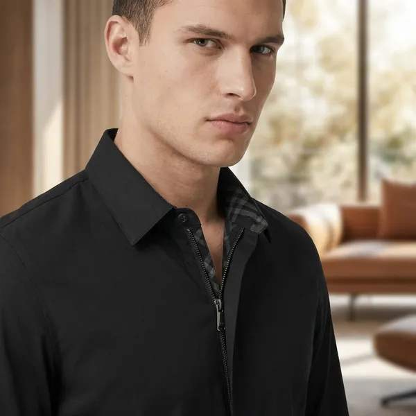 Men's_Black_Long_Sleeve_Semi_Formal_And_Formal_Shirt