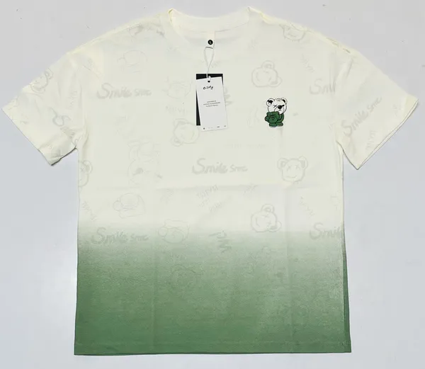 Snoopy_Dip-Dye_Graphic_T-Shirt_-_Cream_To_Green_Ombre
