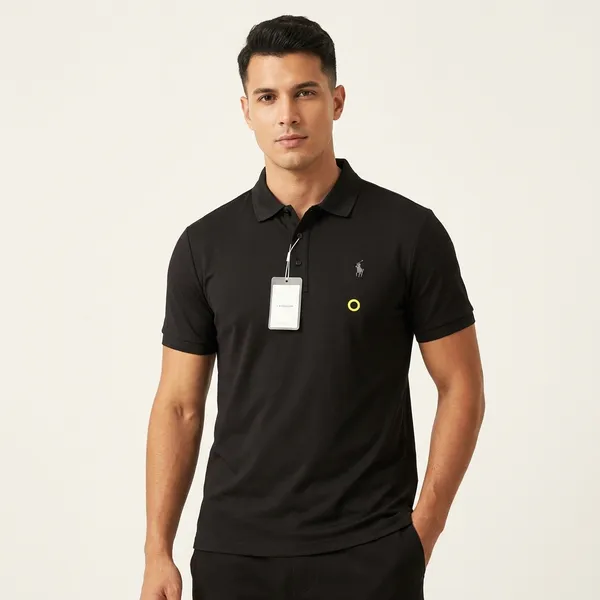 Polo_Ralph_Lauren_Black_Polo_T-Shirt_For_Men