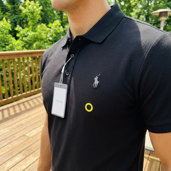 Polo_Ralph_Lauren_Black_Polo_T-Shirt_For_Men