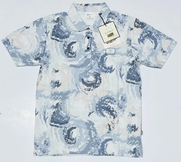 Abstract_Brushstroke_Printed_Polo_Shirt_For_Men