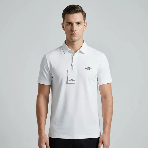 Under_Armour_Men's_White_Polo_T-Shirt