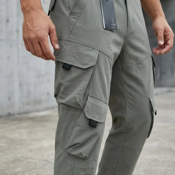 Tactical_Cargo_Pants_With_Multi-Pocket_Design_-_Olive_Green