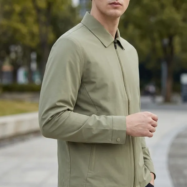 Olive_Green_Lightweight_Zip-Up_Jacket_With_Collar