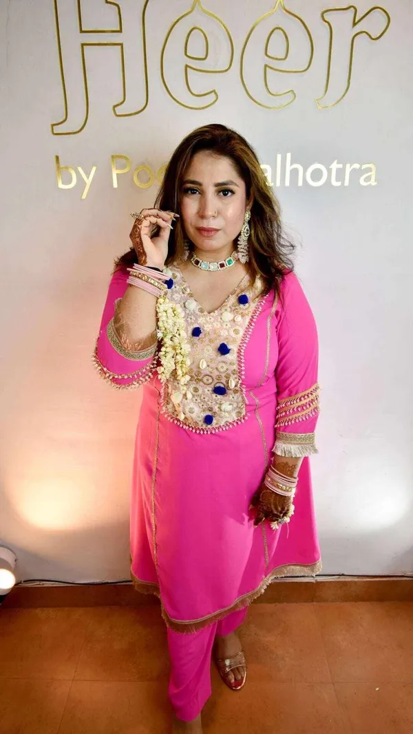 Hot_Pink_Suit_With_Lace_Work