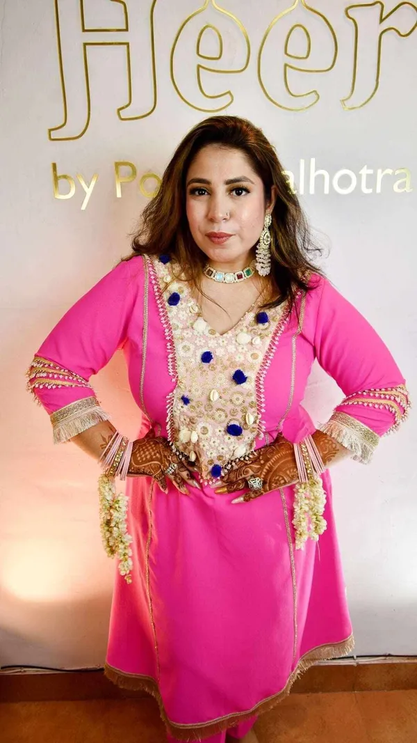 Hot_Pink_Suit_With_Lace_Work