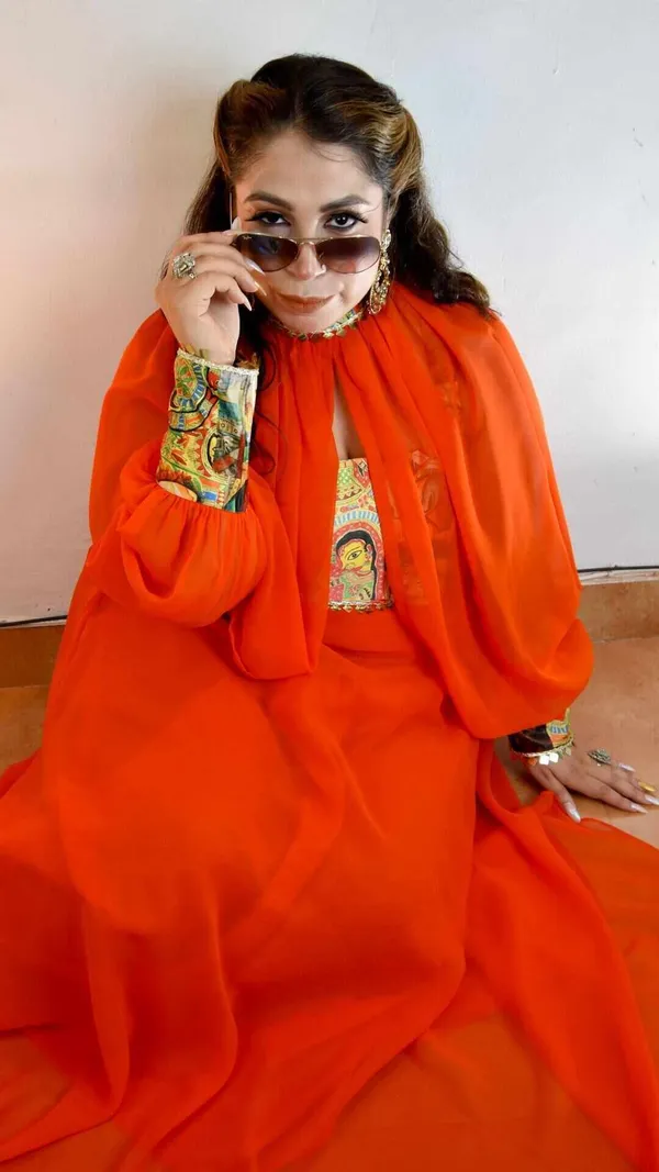 Orange_Long_Dress
