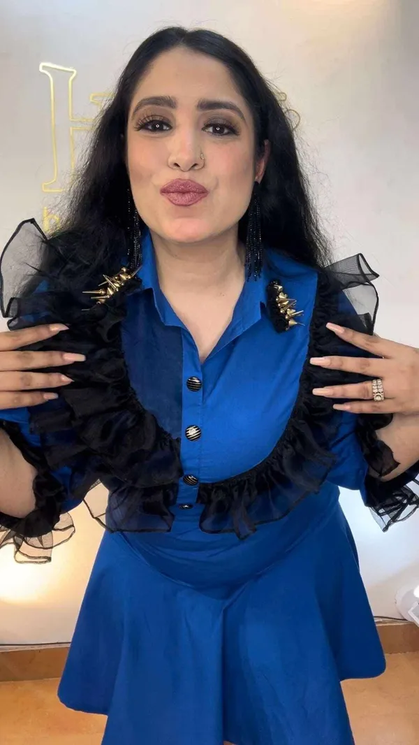 Electric_Blue_Butterfly_Cotton_Dress