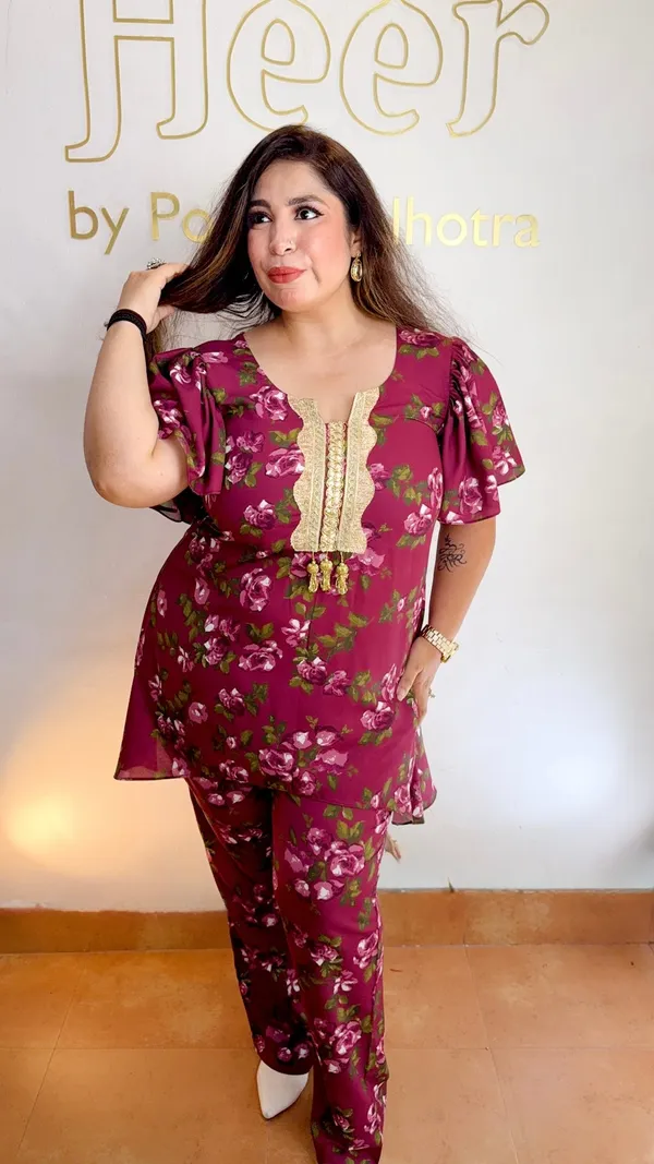 Wine_And_Berry_Tunic_Set