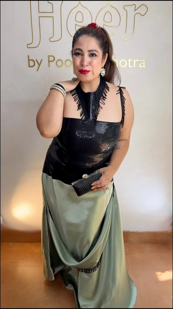 Black_Sequence_Sage_Green_Drape_Gown