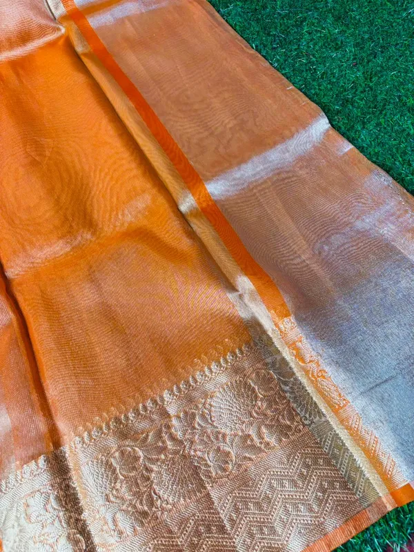 Orange_Tissue_Silk_Traditional_Banarasi_Saree