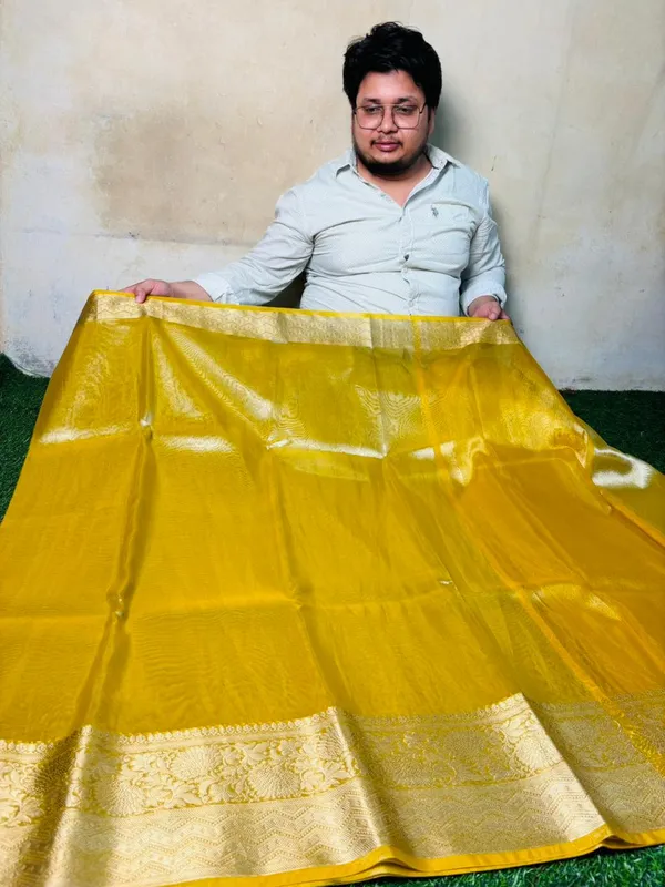 Yellow_Tissue_Silk_Traditional_Banarasi_Saree