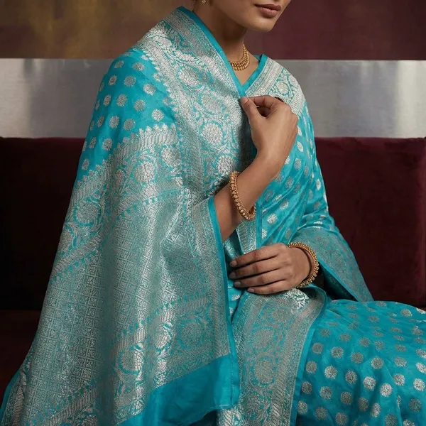 Banarasi_Silk_Saree_With_Zari_Work_-_Sky_Blue