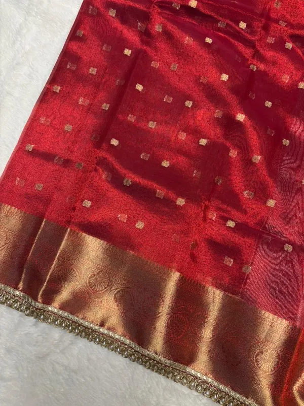 MATALLIC_PINK_TISSUE_SILK_SAREE_WITH_HEAVY_JARKAN_LACE_WORK