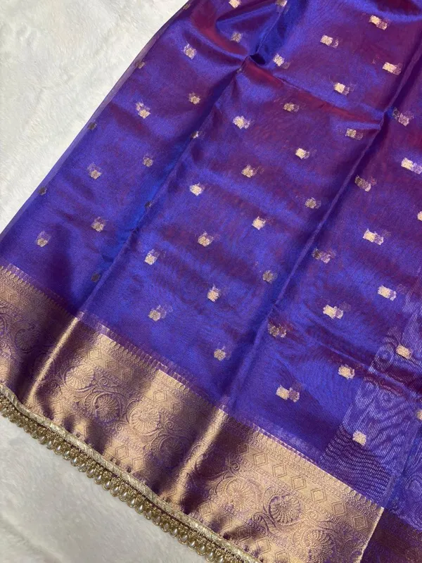 MATALLIC_PURPLE_TISSUE_SILK_SAREE_WITH_HEAVY_JARKAN_LACE_WORK