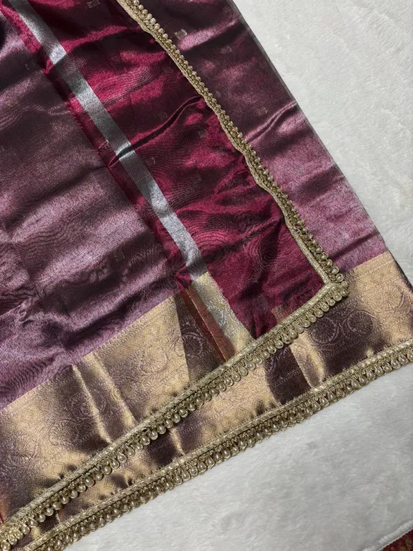 MATALLIC_MEHROOM_TISSUE_SILK_SAREE_WITH_HEAVY_JARKAN_LACE_WORK