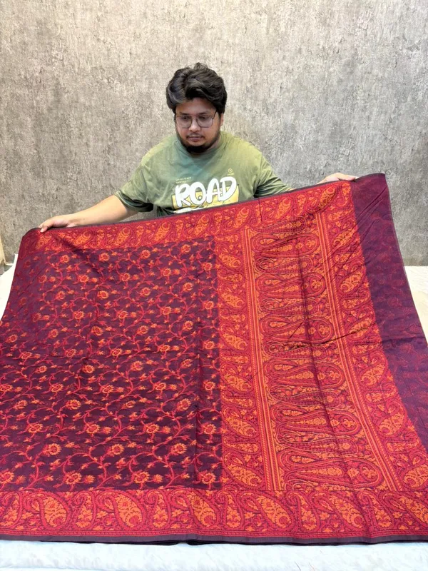 IRRESISTIBLE_PASHMINA_WEAVE_SOFT_COTTON_SILK_SAREE