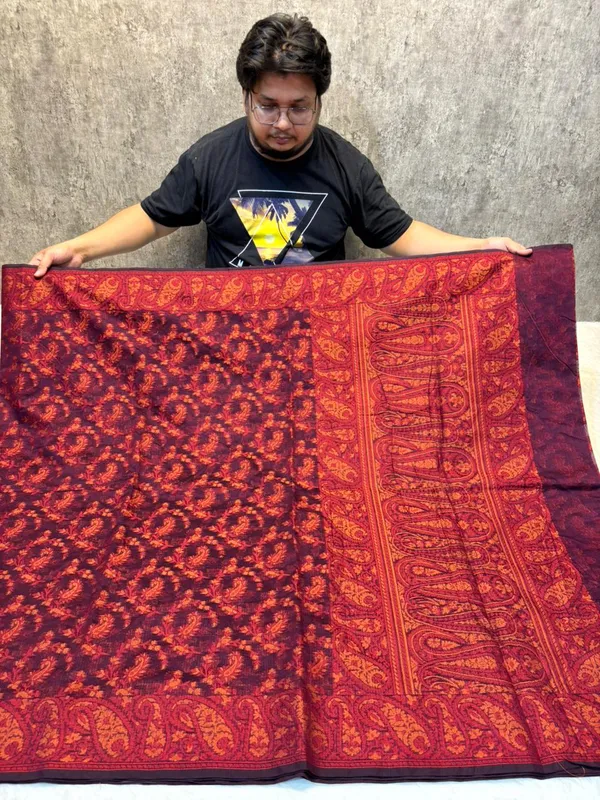 IRRESISTIBLE_PASHMINA_WEAVE_SOFT_COTTON_SILK_SAREE
