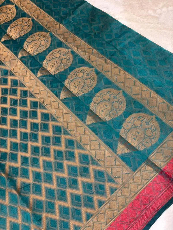 BANARASI_SOFT_COTTON_SILK_SAREE
