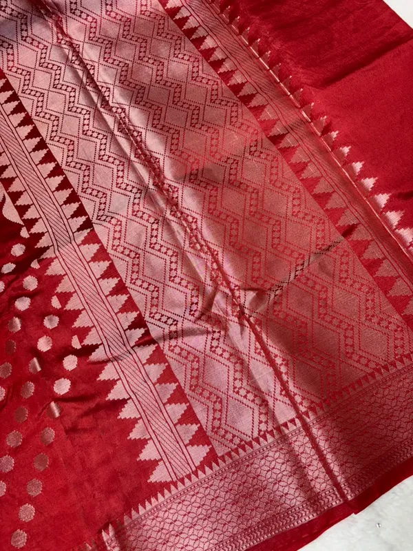 POWDER_RED_WARM_SILK_TRADITIONAL_BANARASI_SAREE