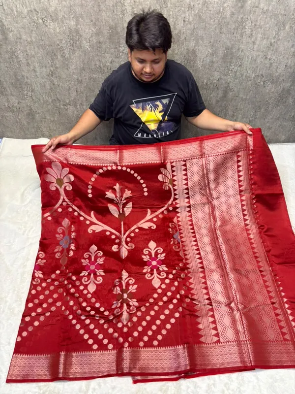 POWDER_RED_WARM_SILK_TRADITIONAL_BANARASI_SAREE