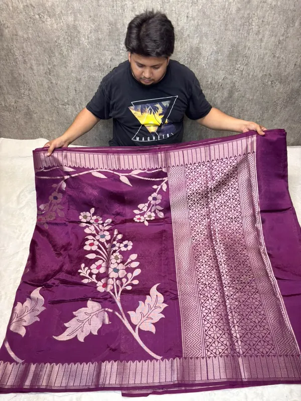 POWDERWINE_COLOUR_WARM_SILK_TRADITIONAL_BANARASI_SAREE