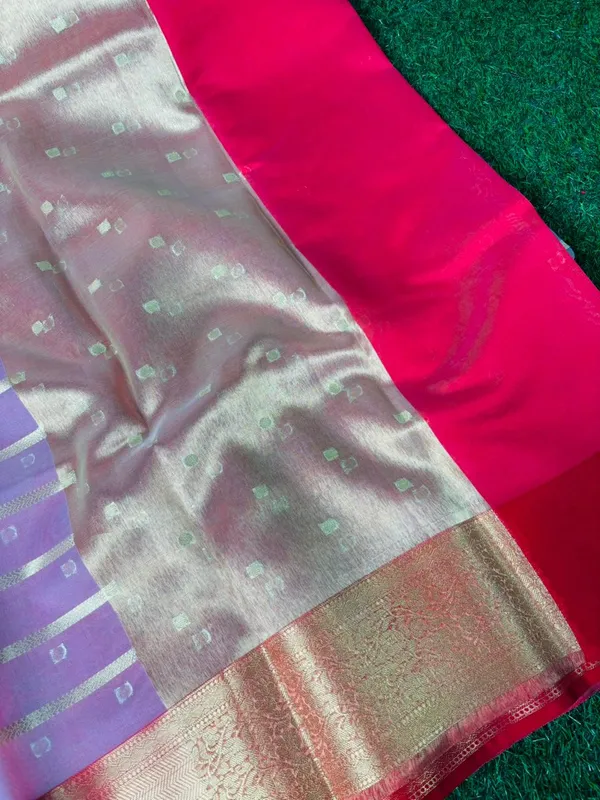 Purple_Kanjivaram_Silk_Saree_With_Golden_Zari_Stripes_And_Red_Border