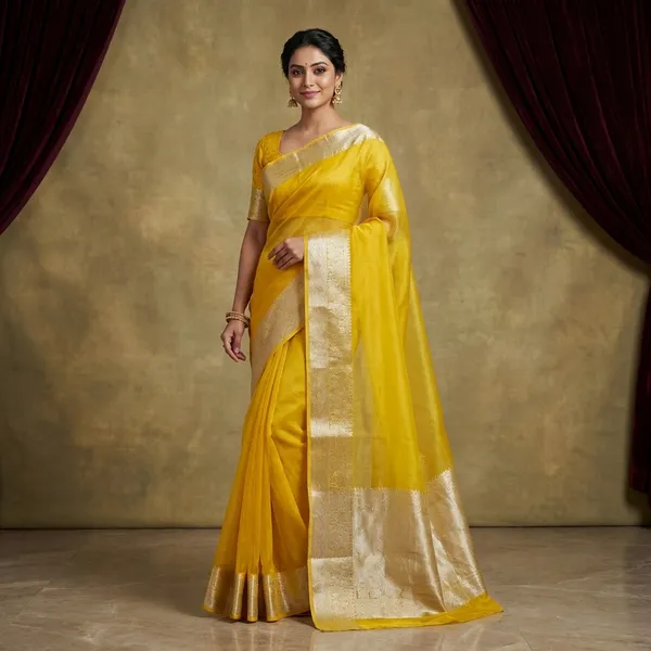 Yellow_Tissue_Silk_Traditional_Banarasi_Saree