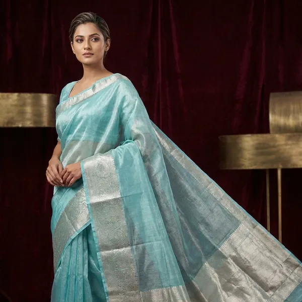 Sky_Blue_Tissue_Silk_Traditional_Banarasi_Saree