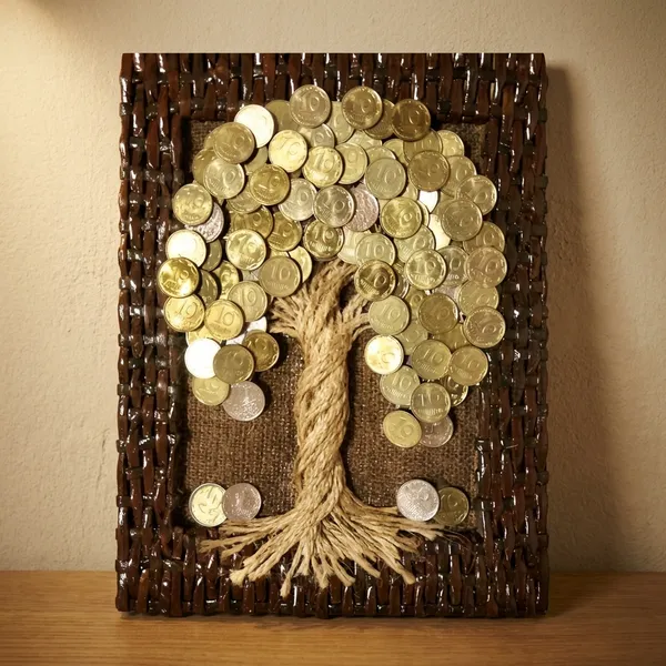 Handcrafted_Money_Tree_Wall_Art_With_Coins_And_Jute_Rope_On_Burlap_Canvas