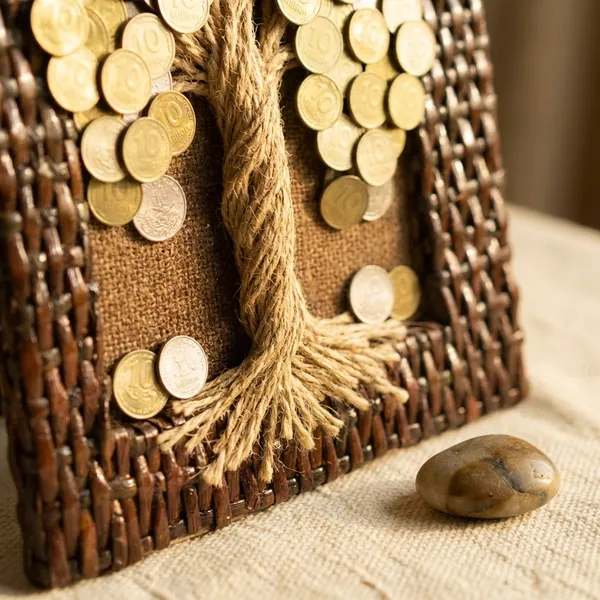 Handcrafted_Money_Tree_Wall_Art_With_Coins_And_Jute_Rope_On_Burlap_Canvas
