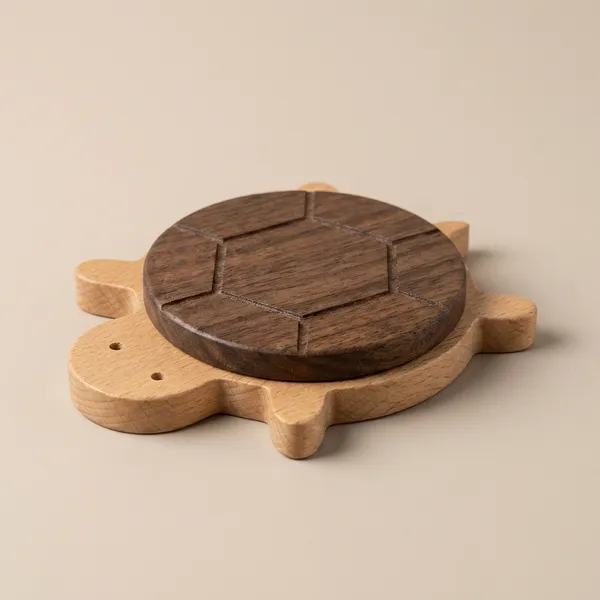 Wooden_Handcrafted_Turtle_Coaster