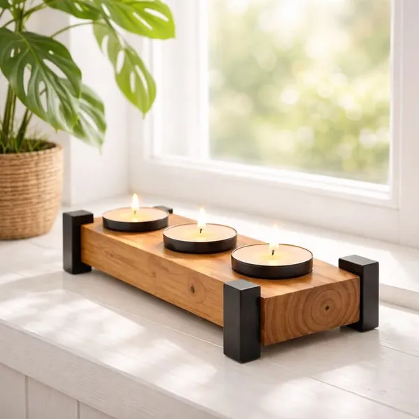 Wooden_Tealight_Candle_Holder_With_Black_Metal_Legs,_Set_Of_3_Candles