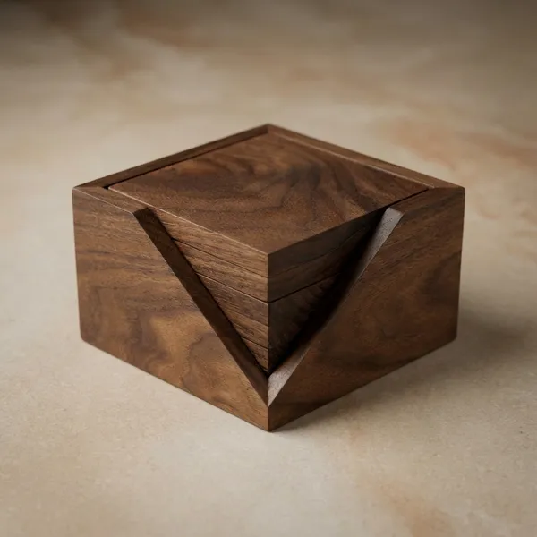 Handcrafted_Wooden_Geometric_Puzzle_Box_With_Layered_Triangle_Design