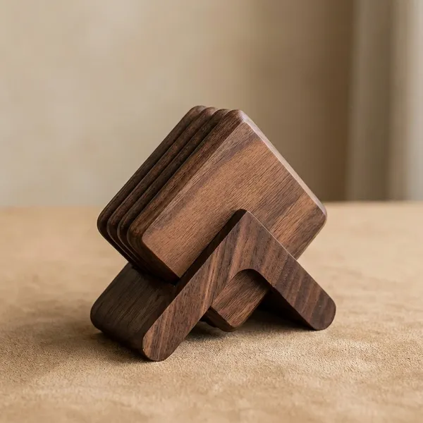 Wooden_Coaster_Set_With_Stand_Square_Design_Set_Of_6