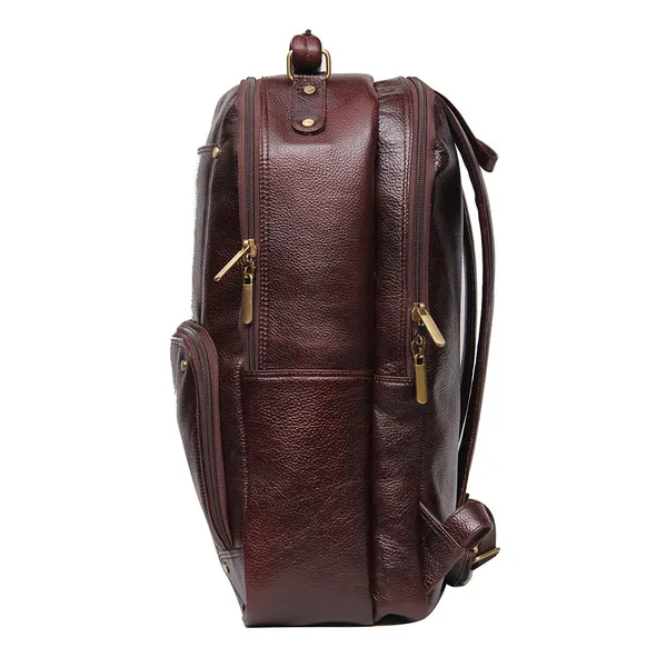 Sheeptop__Leather_Backpack_Bag_For_Men_15_6_Laptop_Compartment_Expandable_Features_Casual_Stylish_Backpack_Color_Brown