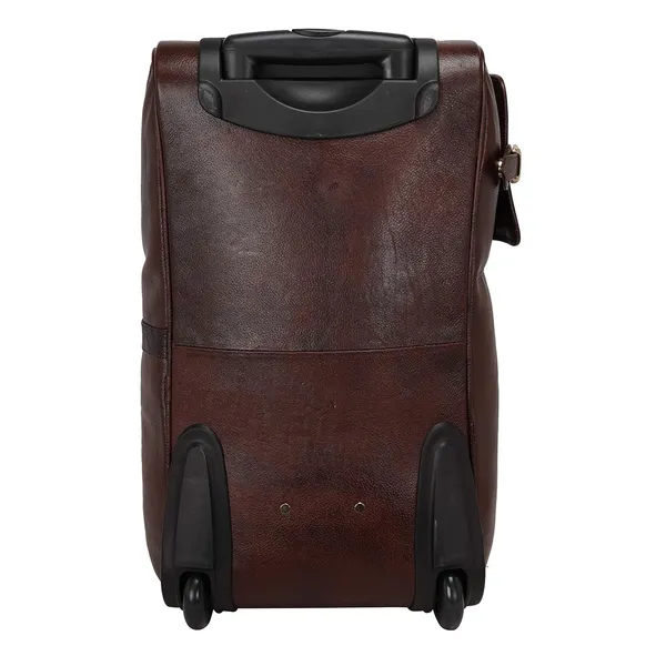 Top_Grain_Leather_Duffle_Trolley_Bag_23_Inch_Cabin_Size_Softsided_L_58_X_H_36_X_W_26_5_Cm_Weight_2_Kgs_2_Wheel_Telescope_Handle