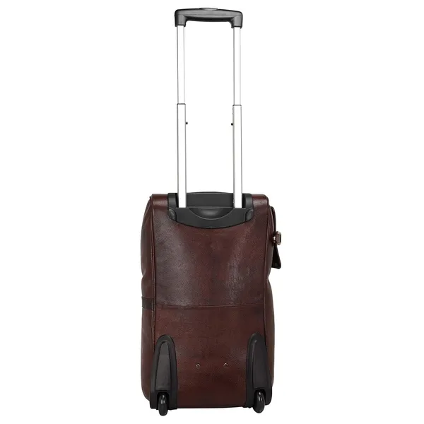 Top_Grain_Leather_Duffle_Trolley_Bag_23_Inch_Cabin_Size_Softsided_L_58_X_H_36_X_W_26_5_Cm_Weight_2_Kgs_2_Wheel_Telescope_Handle