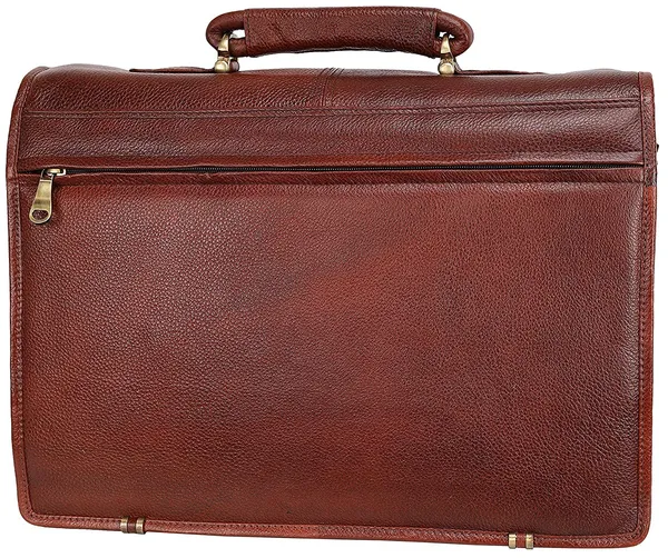 Top_Grain_Leather_Laptop_Shoulder_Messenger_16_Inch_Bag_For_Men_Office_Use_Laptop_Compartment_Size_L16_X_H_12_X_W_6_5_26_Liters_Capacity_Weight_1500_Gram